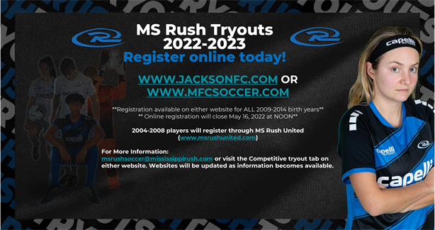 2022-2023 MS Rush Competitive Tryouts