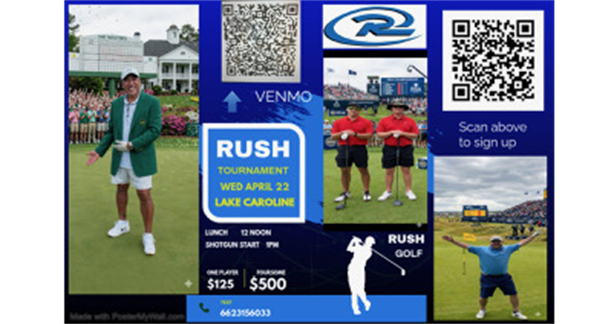 Rush Annual Golf Tournament